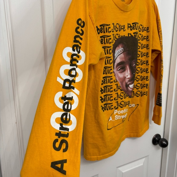 Tupac Poetic Justice Long Sleeve Tee | Chemistry M - Picture 5 of 9